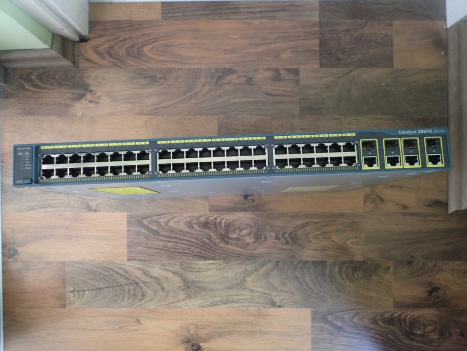 Cisco Catalyst 2960G-48TC-L Switch Stikalo