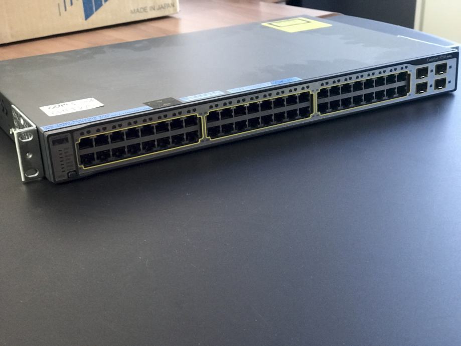 Cisco Catalyst 3750-48TS-E - switch - 48 ports