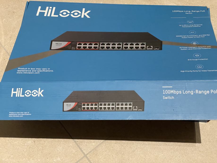 HiLook Switch PoE 24 port