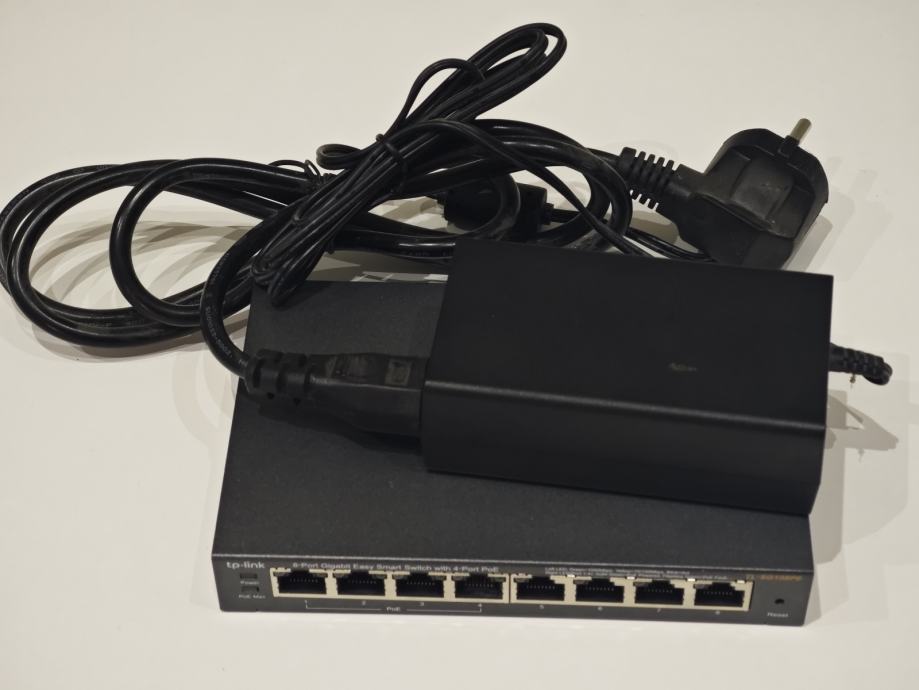 PoE switch 8 portni tp link TL-SG108PE