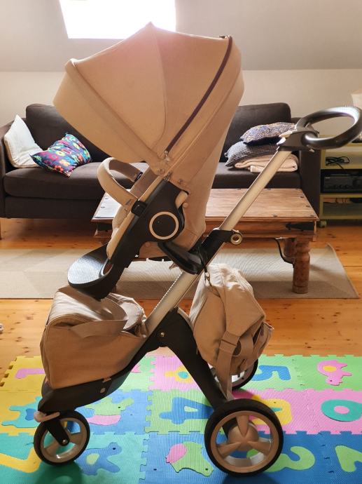 Stokke xplory v4 outlet beige melange