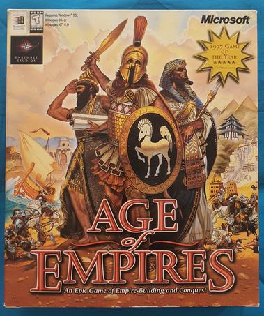 Age of Empires 1997 PC Big Box