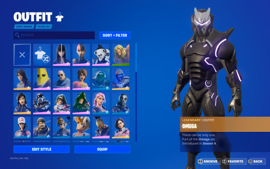 OG Mako Glider 93 Skins Blue Striker Omega STAGE 5