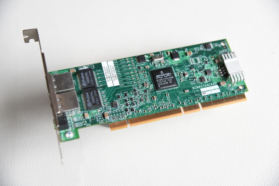 IBM X Series Server Dual Port Gigabit Network Card PCI-X NIC