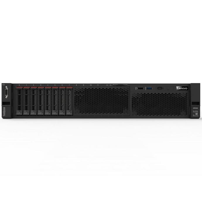 Lenovo SR590 2x Xeon Silver 12c 4116, 256 GB RAM DDR4, RAID 530-8i, 2x