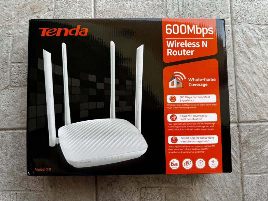 NOV Wireless Router Tenda 600Mbps