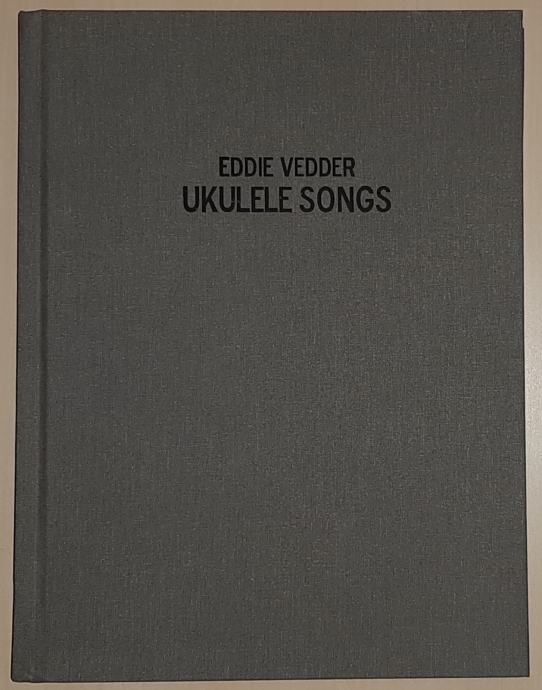 Eddie Vedder Ukulele Songs Songbook knjiga + CD