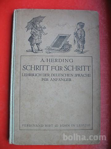 A.HERDING:SCHRITT FUR SCHRITT-LEHRBUCH FUR DEUTSCHEN SPRACHE