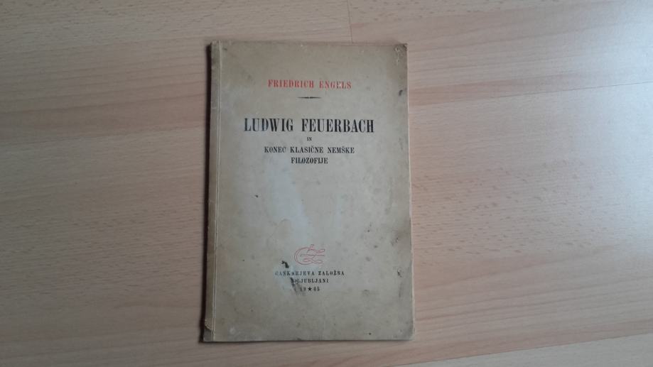 Friedrich Engels.Ludwig Feuerbach in konec klasične nemške filozofije