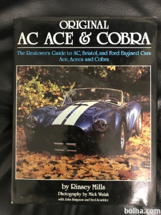 knjiga ORIGINAL AC ACE & COBRA in AC COBRA