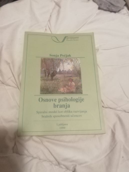 OSNOVE PSIHOLOGIJE BRANJA SONJA PECJAK LETO 1999 CENA 8,5 EUR