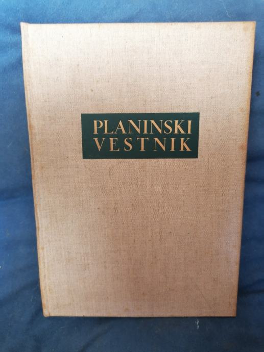 Planinski vestnik 1933 letnik