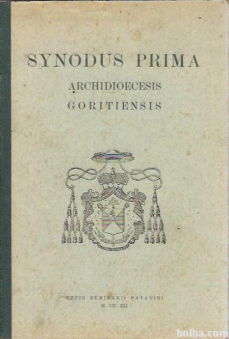 Synodus prima : archidiocesis Goritiensis