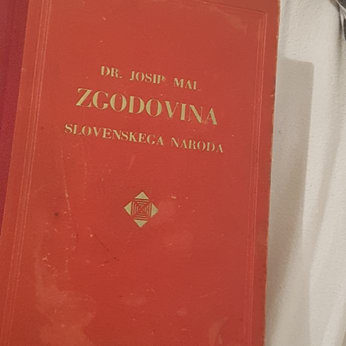 Zgodovina slovenskega naroda, dr. Josip Mal, 1928