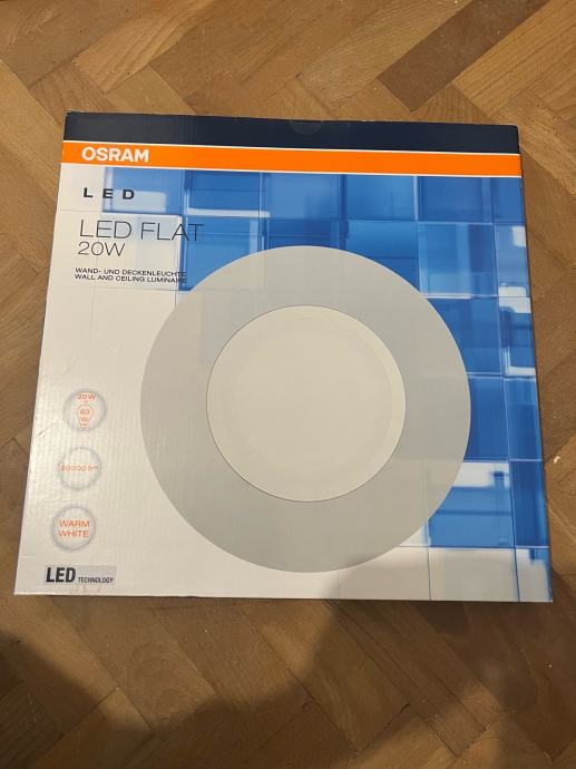 OSRAM LED panel 20W, nov, toplo bela svetloba