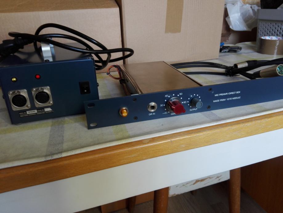 Brent Averill BAE 1272 Mic Preamp (Neve), predojacevalec