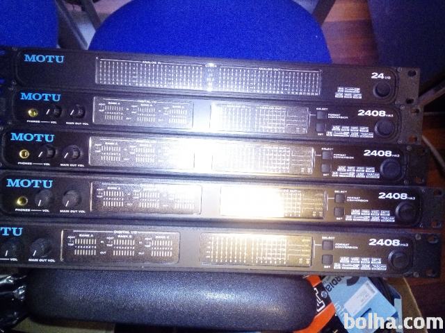 Motu 2408 mk3, Motu 24I/O mk3, PCI 424