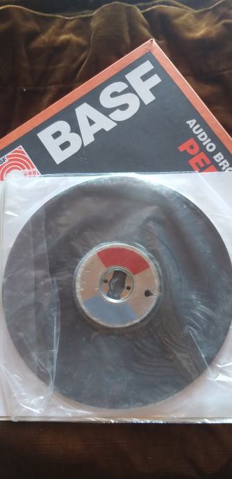 Reel-to-reel audio tape magnetofonski trak BASF ( reVox Studer Akai )