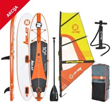 SUP SURF ZRAY W2 WINDSURFING (320cm), veslo, tlačilka, nahrbtnik, jadr