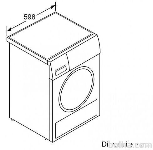 Сушильная машина bosch wtm85251by