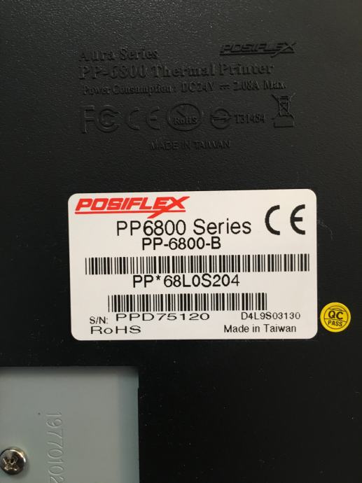 Posiflex pp 6800 настройка lan