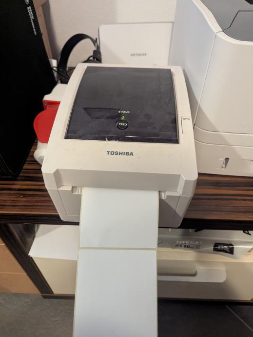 TOSHIBA B-EV4 GS Termični tiskalnik za napekke 10x15cm