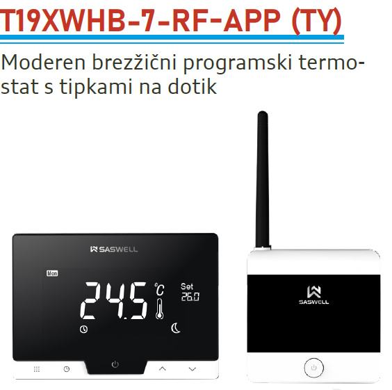 Pametni brezžični WIFI termostat za ogrevanje