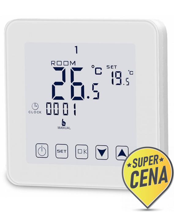 WiFi sobni termostat Infraboost IB5-8