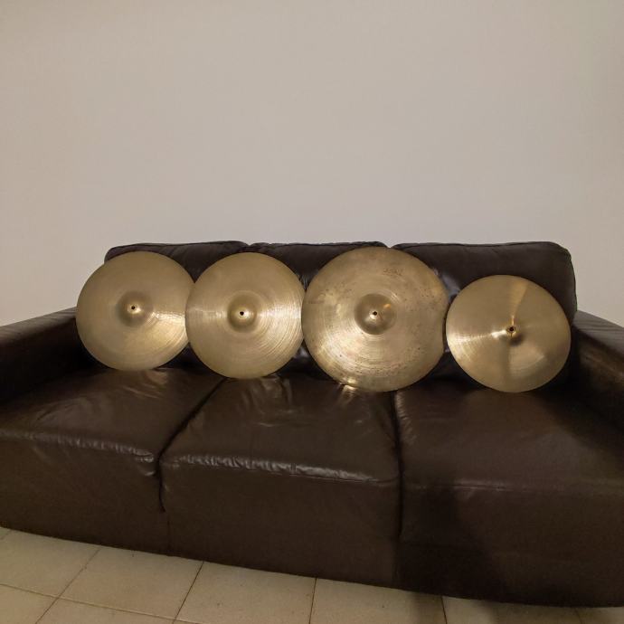 4 x stare cinele znamke Zildjian