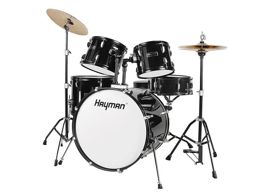 HAYMAN HM-100-BK BLACK Bobni boben komplet set bobnov