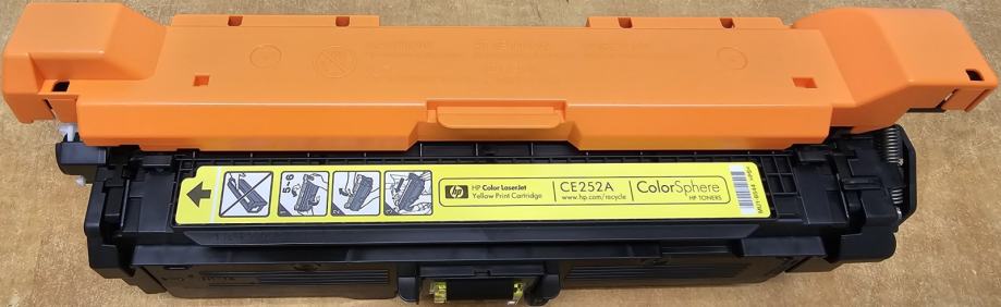 HP TONER rumena 504A CE252A Yellow za tiskalnike CP3525 ORIGINAL