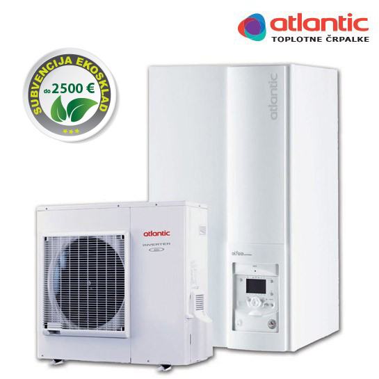 Toplotna črpalka zrak-voda Atlantic - Alfea Extensa DC inverter, 8.0 k