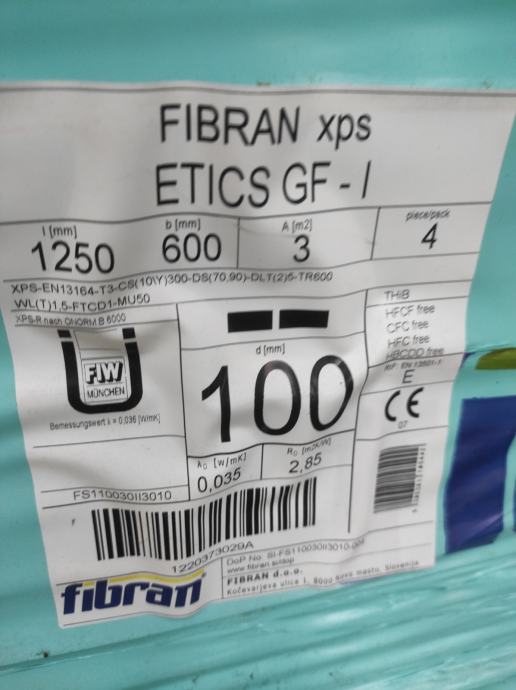 Fibran XPS 10cm