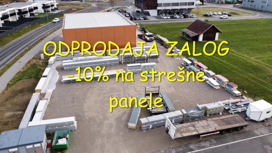 ODPRODAJA STREŠNIH IZOLACIJSKIH PANELOV IZ ZALOGE