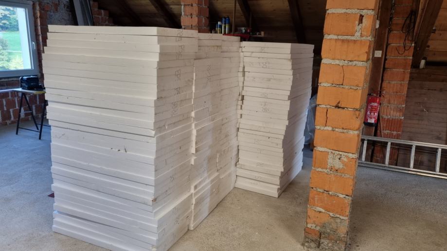 Stiropor debeline 5 cm, mešano EPS 50 in 70, 100 m2