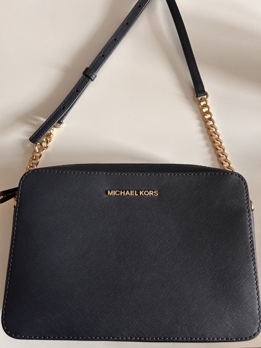 Michael Kors - temno modra torbica