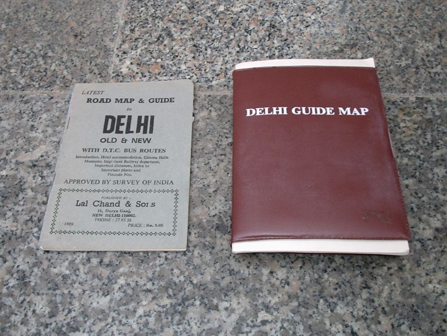 karta New Delhi 1985