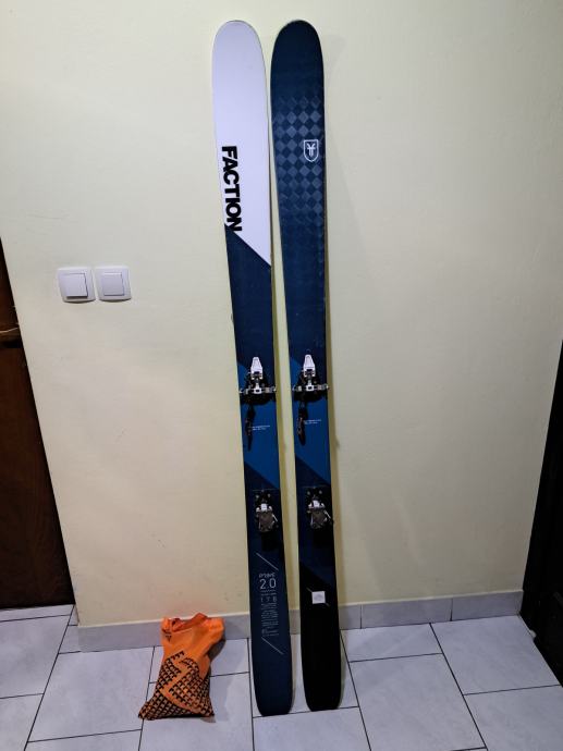 Turne smuči Faction 98 dolž. 178cm, vezi Dinafit, kože