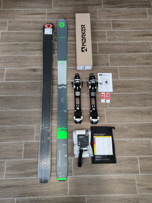 TURNI SET 171cm BLIZZARD ZERO G APPROACHE 094,ŠE NEZMONTIRANO