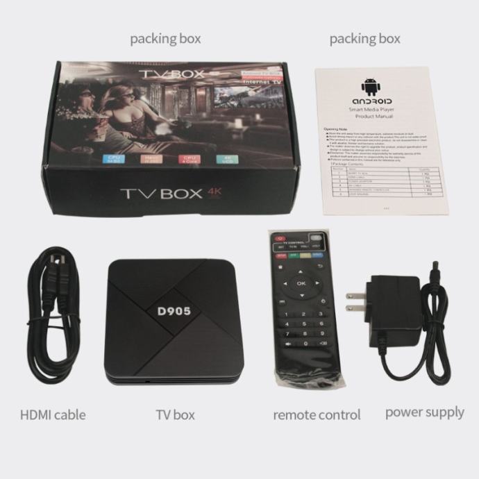 Android box d905 Amlogic