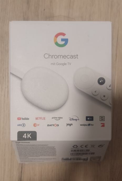 Google Chromecast z Google TV 4K