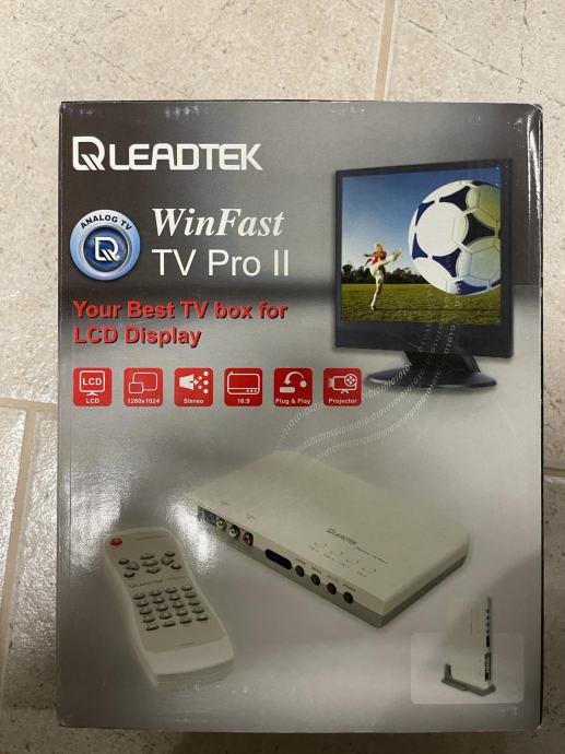 Leadtek TV Pro II TV for LCD