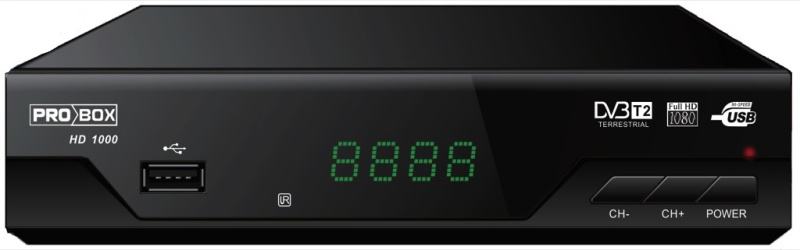 PROBOX HD 1000 DVB-T2 H.265 HEVC digitalni sprejemnik