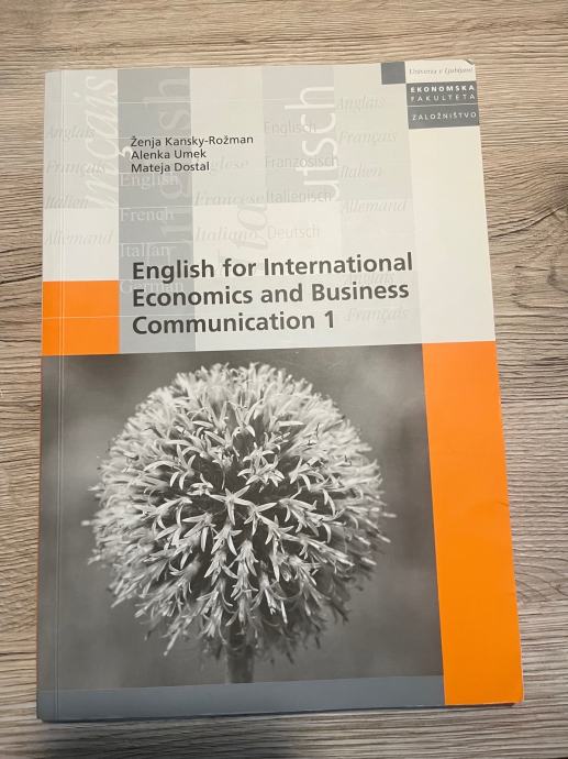 English for international economics and business communication 1