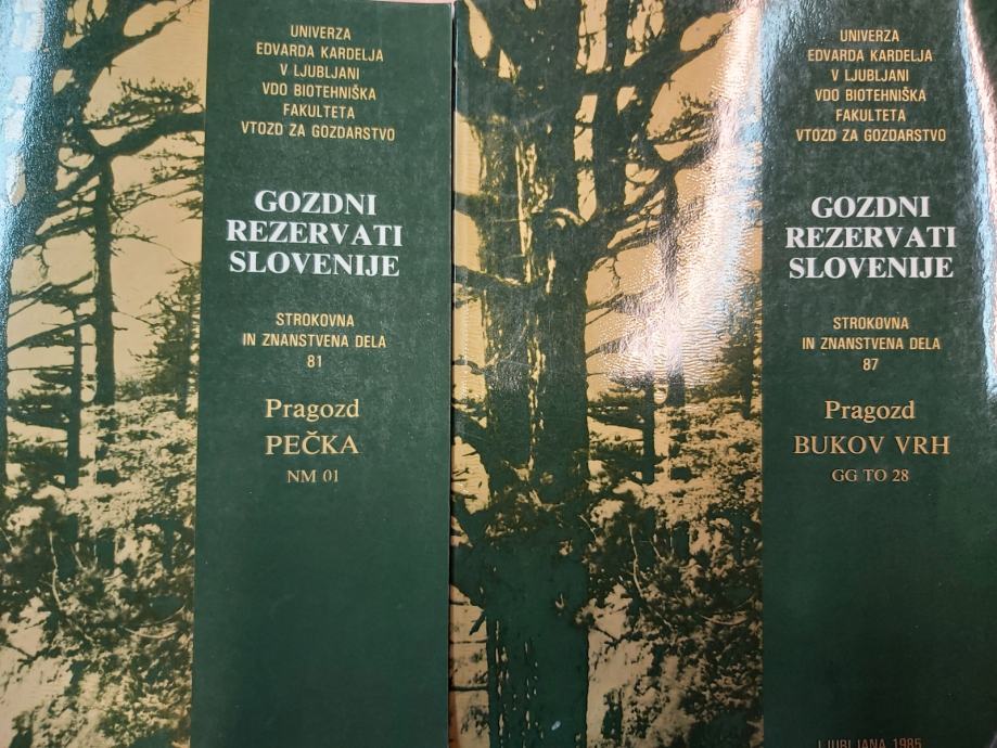 GOZDNI REZERVATI SLOVENIJE, PRAGOZD PEČKA, BUKOV VRH, STROKOVNA IN ZNA