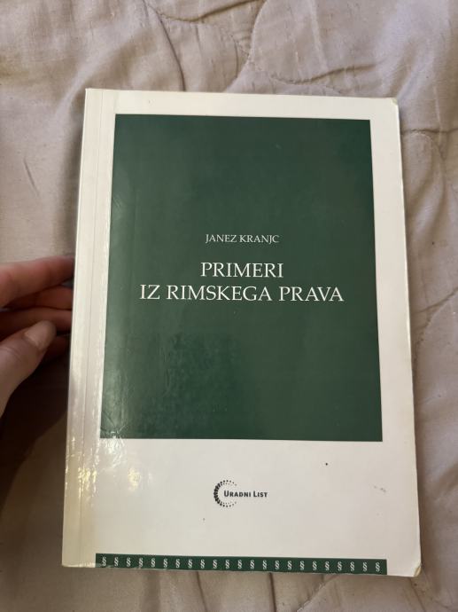 Janez Kranjc: Primeri iz rimskega prava