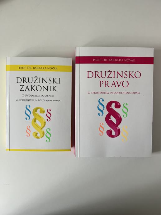 Knjiga Družinsko pravo in Družinski zakonik z uvodnimi pojasnili