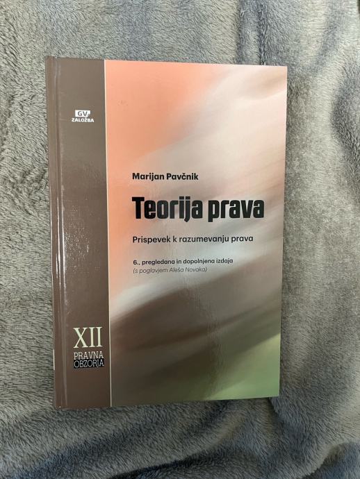 Knjiga Teorija prava, pravna fakulteta