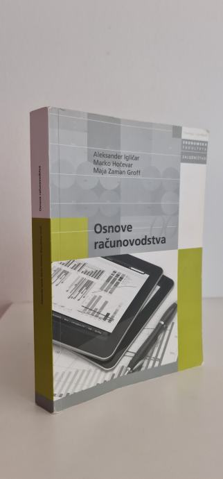 Osnove računovostva, učbenik, kot nov - Ekonomska fakulteta