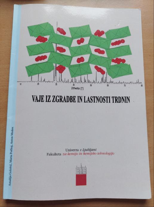 Zbirka vaj iz zgradbe in lastnosti trdnin